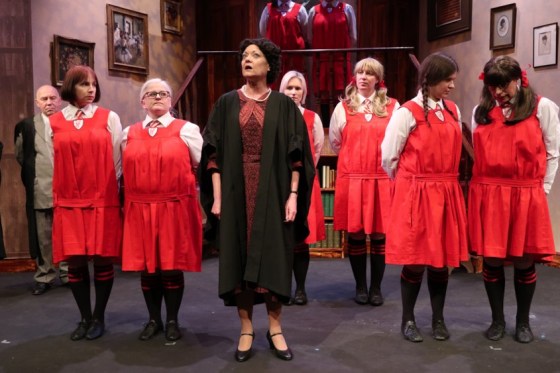 A picture of a play on stage at the Plaza Theatre.